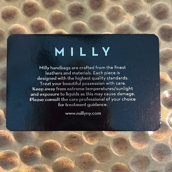 Milly of New York White Pebble Leather Tote Bag - Picture 10 of 12